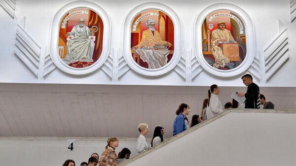 В БГМУ, архивное фото - Sputnik Беларусь