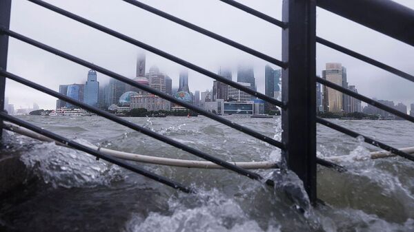 Тайфун в Шанхае - Sputnik Беларусь