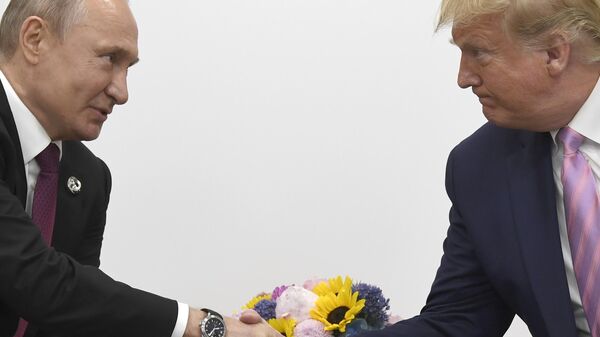 Владимир Путин и Дональд Трамп - Sputnik Беларусь