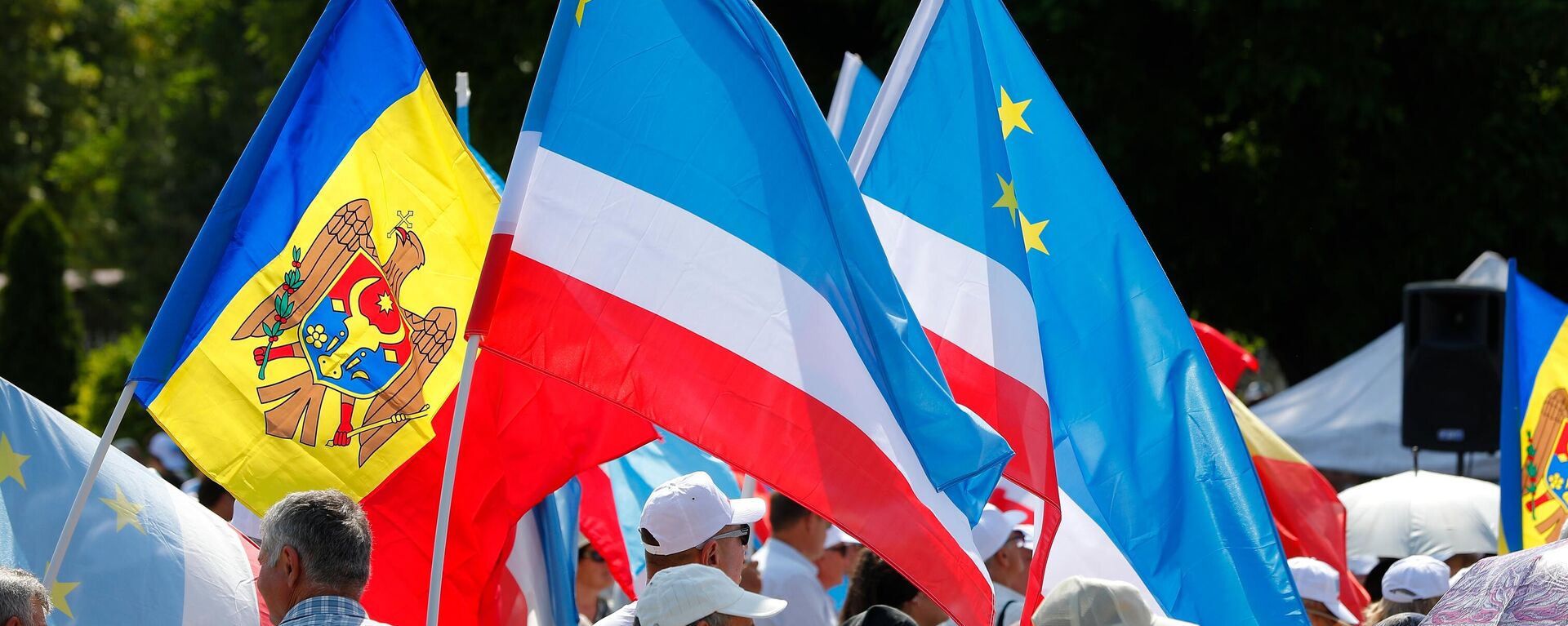 Мітынг у падтрымку Гагаузіі - Sputnik Беларусь, 1920, 08.08.2025
