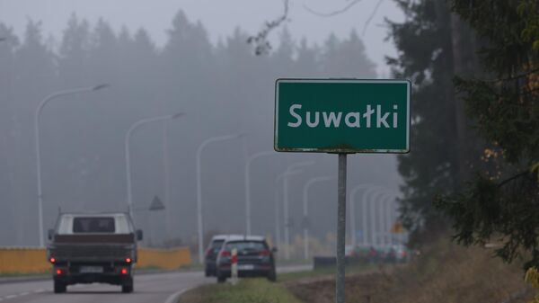 Паказальнік у польскім горадзе Сувалкі - Sputnik Беларусь