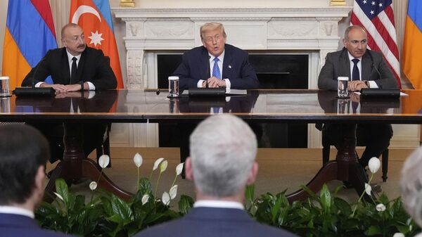Подписание мирного соглашения в США - Sputnik Беларусь