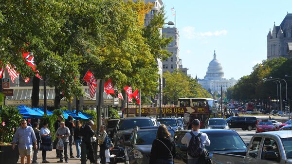 Пенсильвания-авеню в Вашингтоне - Sputnik Беларусь