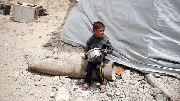Палестинский ребенок - Sputnik Беларусь