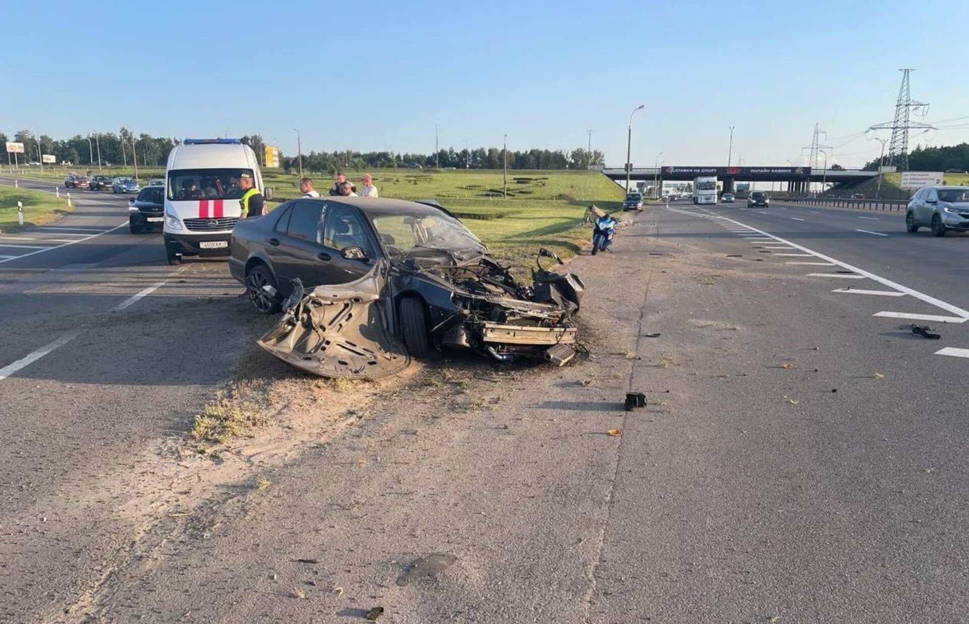 На месте ДТП - Sputnik Беларусь, 1920, 10.08.2025