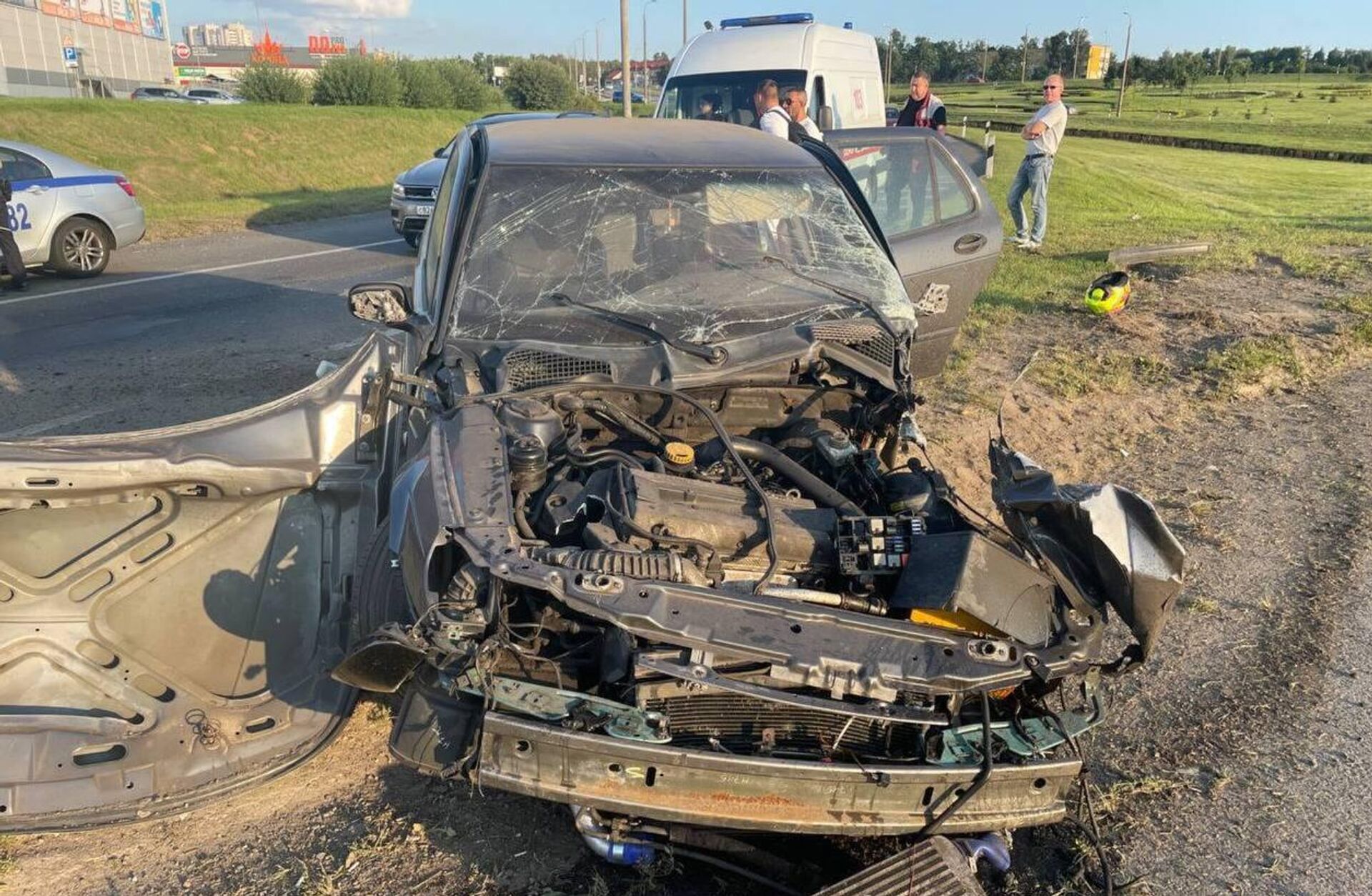 На месте ДТП - Sputnik Беларусь, 1920, 10.08.2025