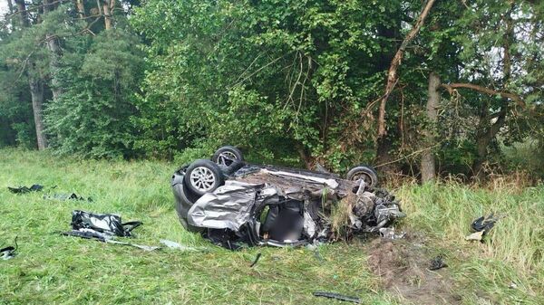 На месте ДТП в Дятловском районе - Sputnik Беларусь