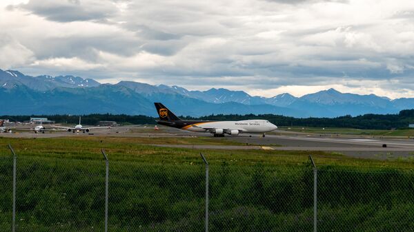 Самолет в аэропорту Анкориджа - Sputnik Беларусь