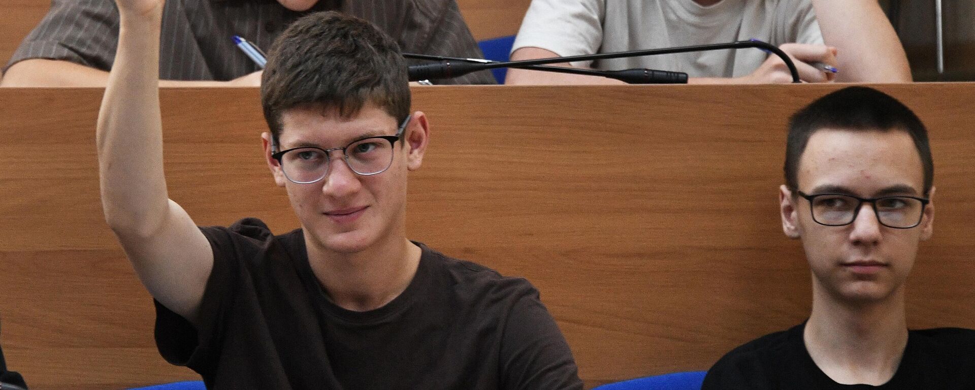 Студэнты на семінары па рускай мове - Sputnik Беларусь, 1920, 14.08.2025