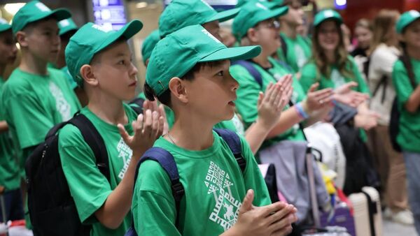 Школьники из Башкортостана  - Sputnik Беларусь