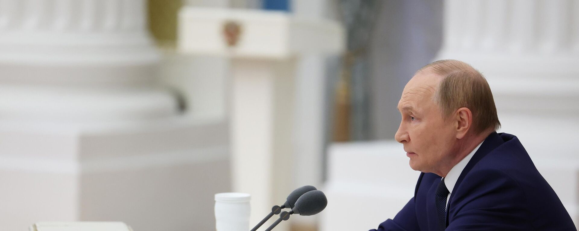 14 августа 2025. Президент РФ Владимир Путин проводит совещание о подготовке российско-американской встречи в верхах, которая пройдет 15 августа в Анкоридже - Sputnik Беларусь, 1920, 14.08.2025