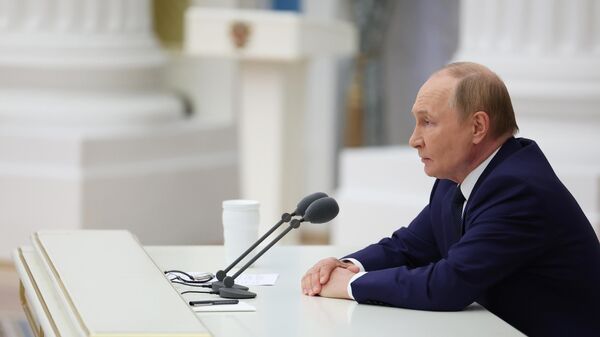 Прэзідэнт Расіі Уладзімір Пуцін - Sputnik Беларусь