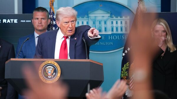 Президент США Дональд Трамп - Sputnik Беларусь