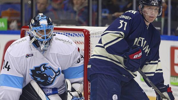 Игровой момент матча - Sputnik Беларусь