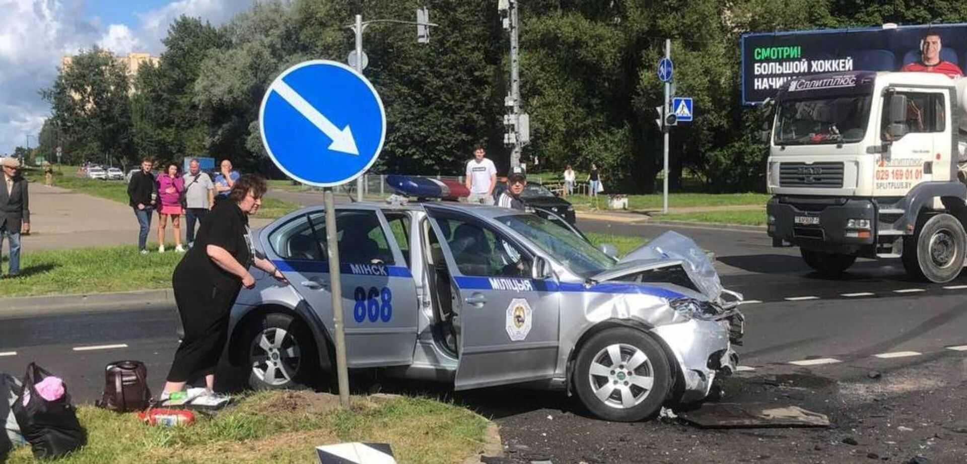 На месте ДТП - Sputnik Беларусь, 1920, 17.08.2025