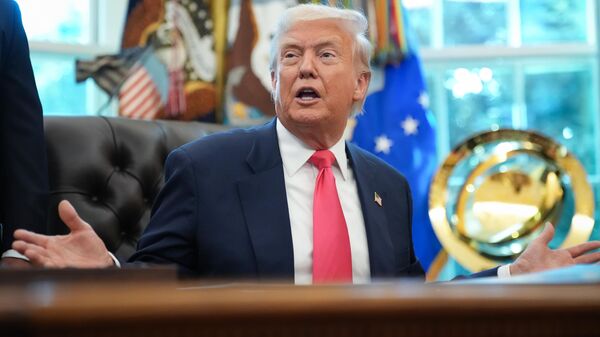 Президент США Дональд Трамп - Sputnik Беларусь