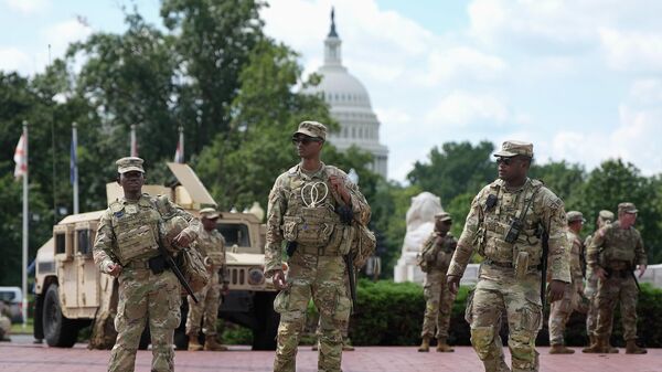 Нацгвардия в Вашингтоне - Sputnik Беларусь