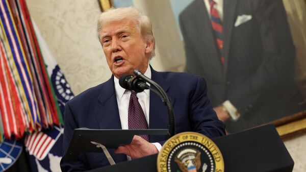 Прэзідэнт ЗША Дональд Трамп - Sputnik Беларусь