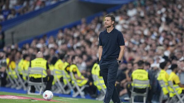 Хаби Алонсо во время матча  - Sputnik Беларусь