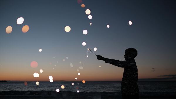 Силуэт ребенка - Sputnik Беларусь