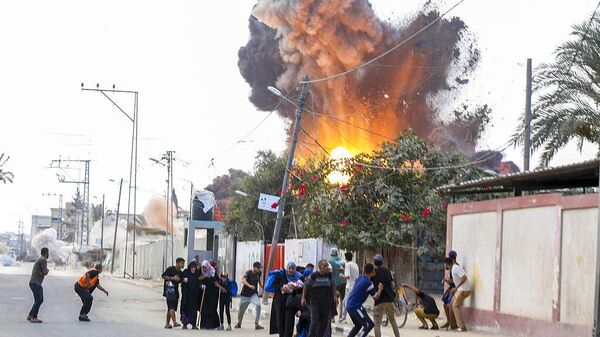 Авиаудары Израиля по сектору Газа - Sputnik Беларусь