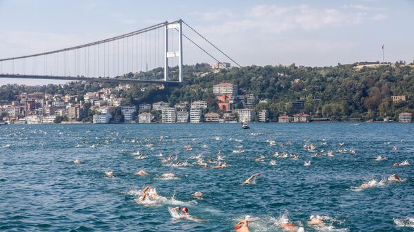 Заплыв в Босфоре - Sputnik Беларусь