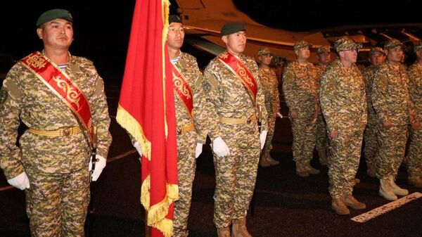 Военные Кыргызстана прибыли в Беларусь на учения ОДКБ - Sputnik Беларусь