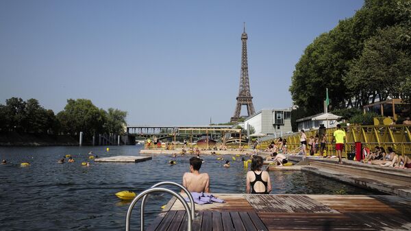 Пляж на Сене - Sputnik Беларусь
