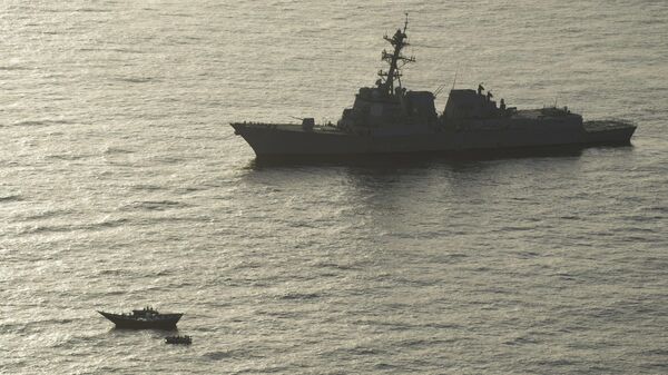 Ракетный эсминец США Jason Dunham  - Sputnik Беларусь