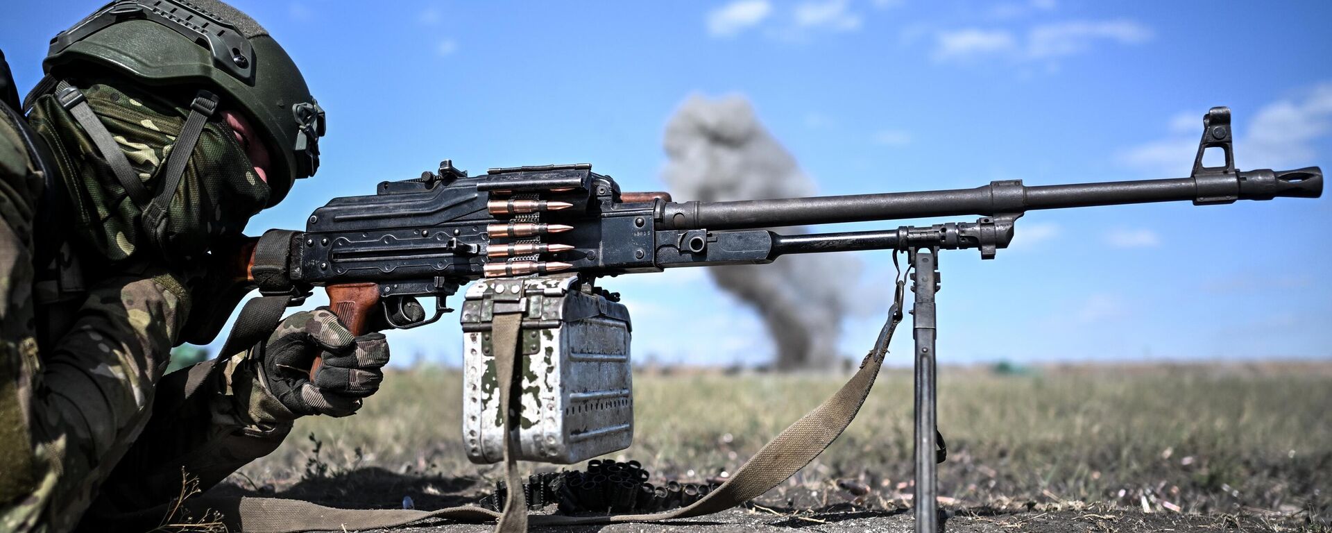 Баявая падрыхтоўка ваеннаслужачых брыгады Поўнач - Sputnik Беларусь, 1920, 24.09.2025