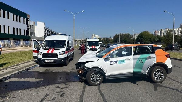 На месте ДТП - Sputnik Беларусь