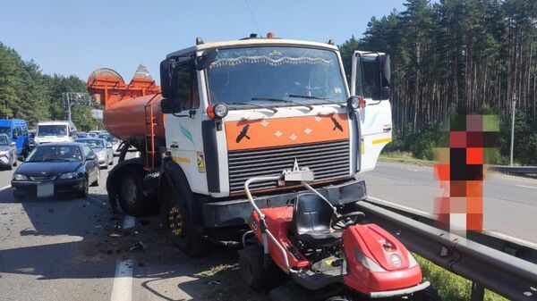 На месте ДТП - Sputnik Беларусь