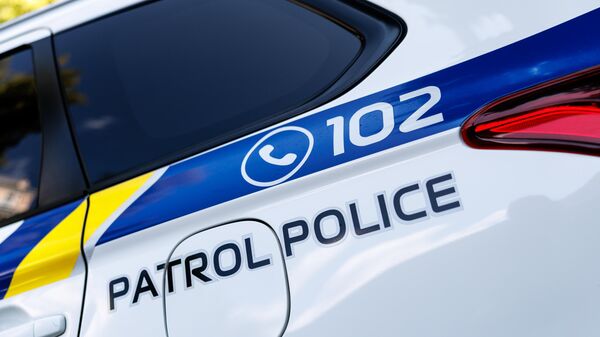 Машина украинской полиции, архивное фото - Sputnik Беларусь