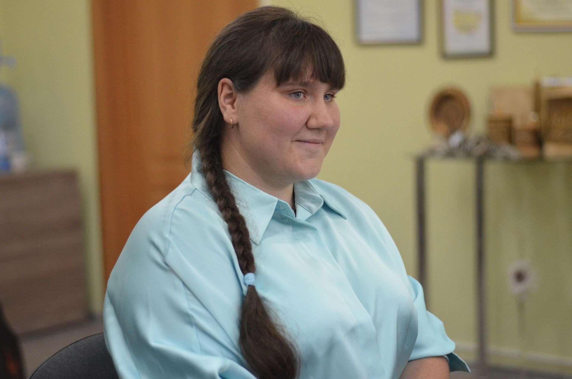 Учитель 1 Б класса Средней школы № 59 г. Гомеля Виолетта Косинская - Sputnik Беларусь, 1920, 01.09.2025