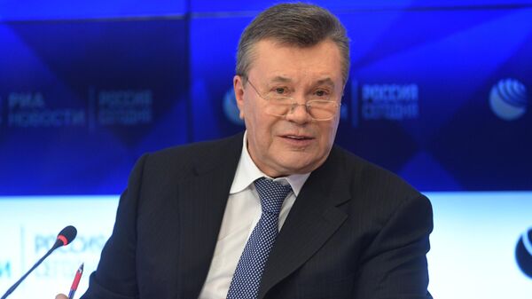 Бывший президент Украины Виктор Янукович - Sputnik Беларусь