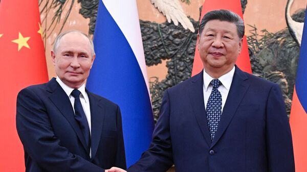 Президент РФ Владимир Путин и председатель КНР Си Цзиньпин - Sputnik Беларусь