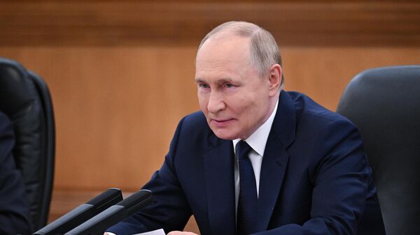 Прэзідэнт Расіі Уладзімір Пуцін - Sputnik Беларусь