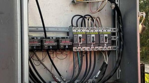 Электрический щит внешнего учета  - Sputnik Беларусь