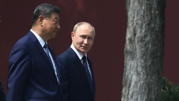 Сі Цзіньпін і Уладзімір Пуцін - Sputnik Беларусь