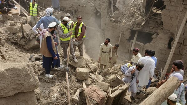 Последствия землетрясения в Афганистане - Sputnik Беларусь