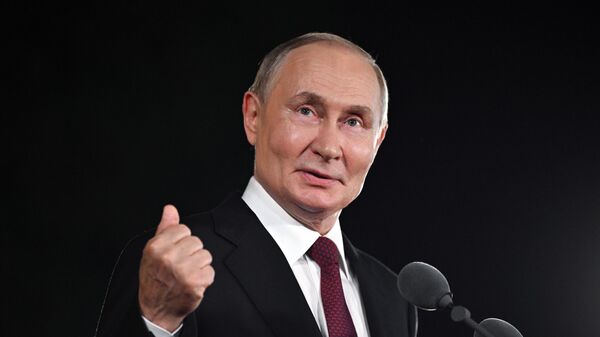 Прэзідэнт Расіі Уладзімір Пуцін - Sputnik Беларусь