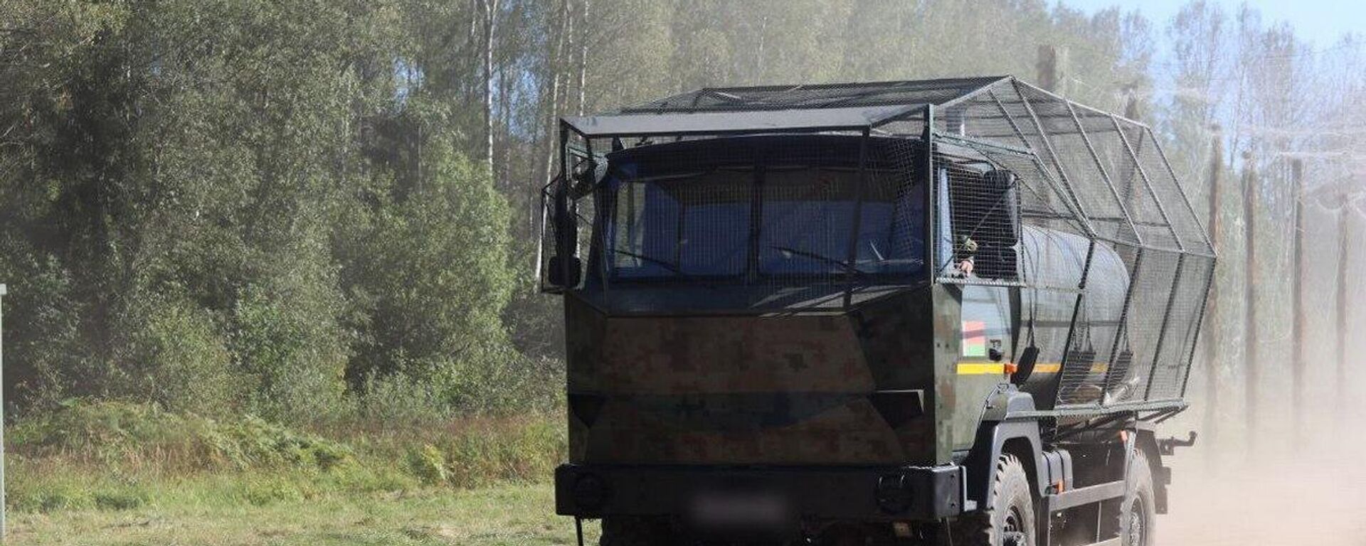 Спецыяльнае вучэнне праходзіць на палігоне Лосвіда - Sputnik Беларусь, 1920, 04.09.2025