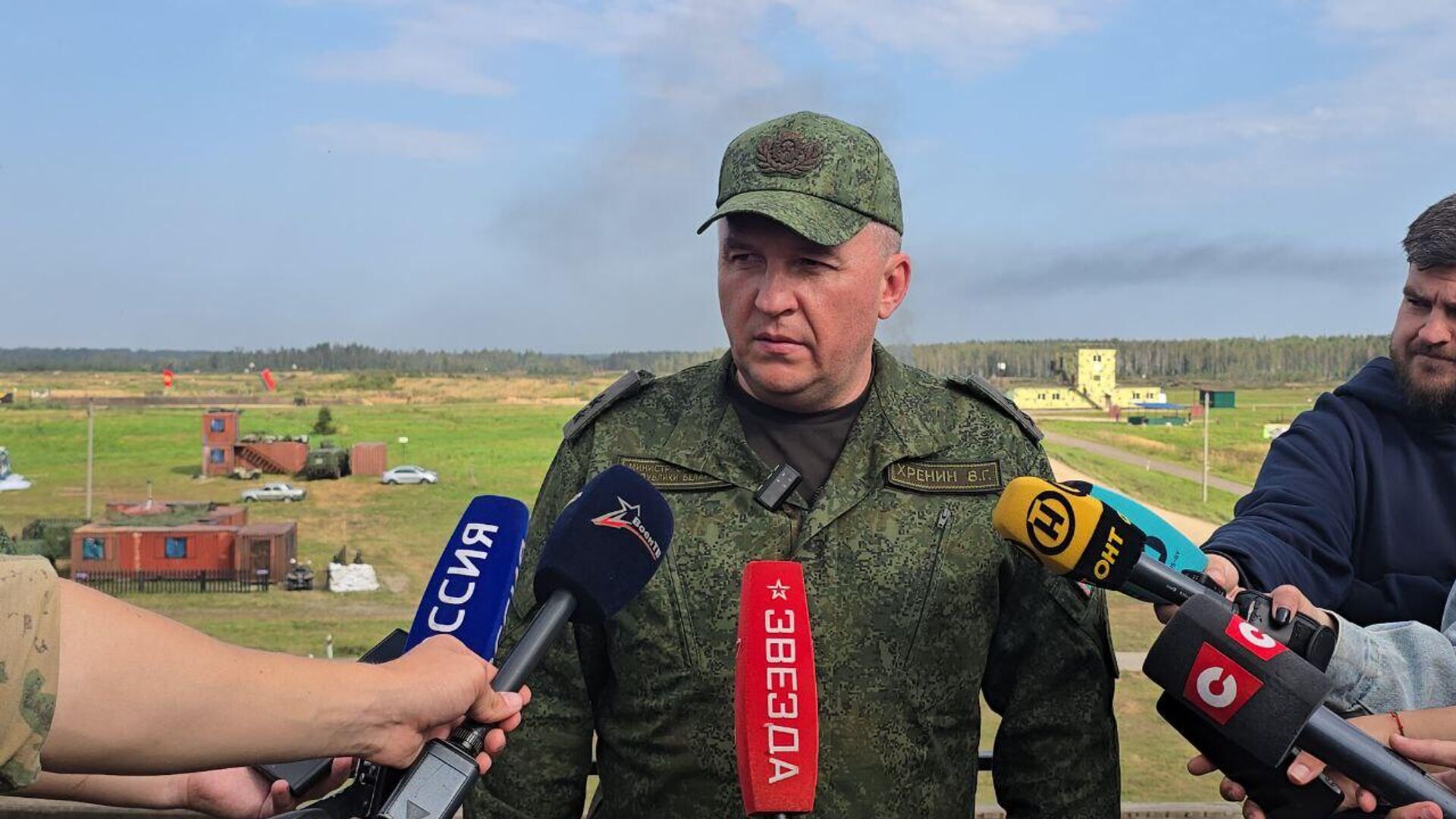 Министр обороны Беларуси Виктор Хренин