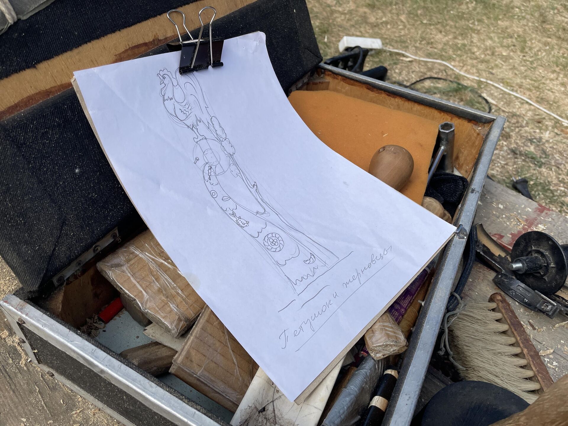 У каждого участника фестиваля был свой эскиз, который они держали в секрете - Sputnik Беларусь, 1920, 06.09.2025