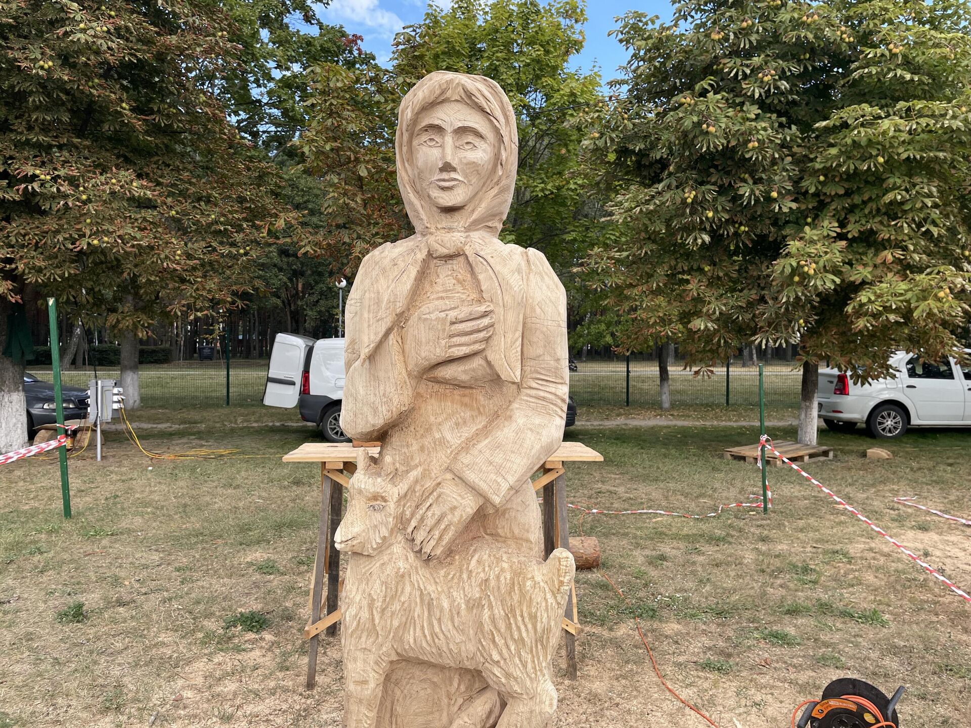 Работа мастера Александр Зеро из деревни Березина Житковичского района по мотивам сказки Сестрица Аленушка и братец Иванушка - Sputnik Беларусь, 1920, 06.09.2025