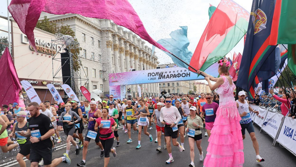 Мінскі паўмарафон, архіўнае фота - Sputnik Беларусь