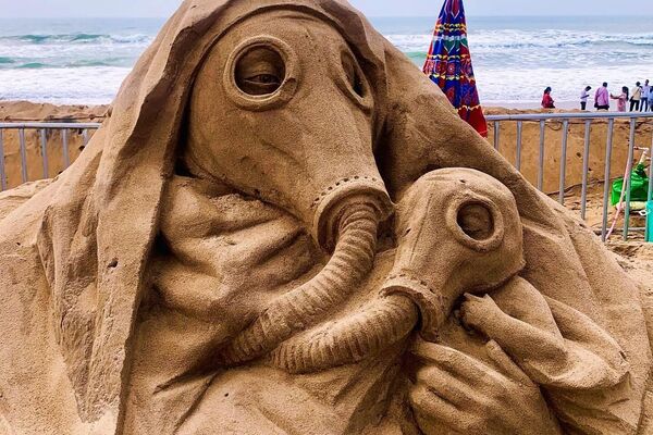 Работы белорусского скульптора в Индии - Sputnik Беларусь