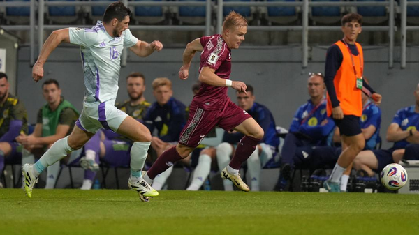 Матч сборной Беларуси и Шотландии - Sputnik Беларусь