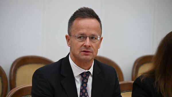 Міністр замежных спраў і знешняга гандлю Венгрыі Петэр Сіярта - Sputnik Беларусь