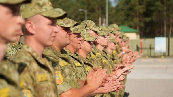 Пагранічнікі на новай заставе Асарэвічы - Sputnik Беларусь
